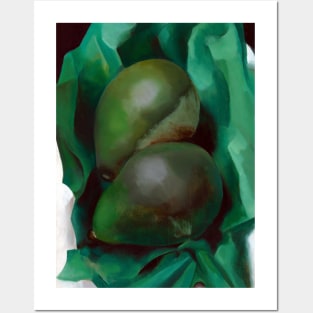 High Resolution Alligator Pears by Georgia O'Keeffe Posters and Art